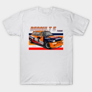 Renault 5 Turbo Group B T-Shirt